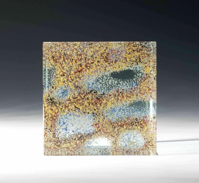 Peter Wechsler - GLASS CUBE Catalogue raisonné glass, no. XIo  | MasterArt